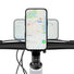 Support téléphone potence vélo Outplorer avec fixation magnétique et verrou de sécurité pour un usage pratique et sûr
