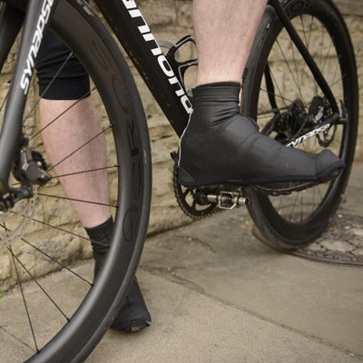 Sur-chaussures cycliste Bright 2.0 Oxford réfléchissantes noires - #1