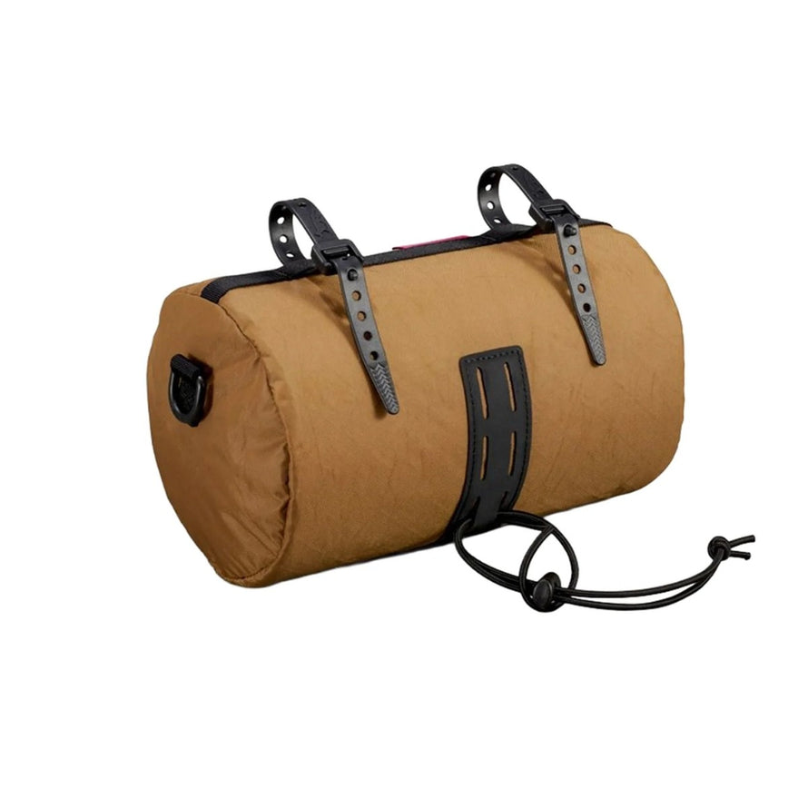 Sacoche guidon camel Swift Industries Bandito Si600, idéale pour le cyclotourisme et les sorties à vélo