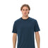 T-shirt Vaude Men Loamer bleu marine uni, respirant et confortable pour cyclisme et activités outdoor