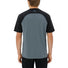 T-shirt Vaude Men Loamer gris dos contrastant, respirant et confortable pour cyclisme et activités outdoor