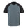 T-shirt Vaude Men Loamer gris et noir, respirant et confortable pour cyclisme et activités outdoor