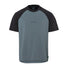 T-shirt Vaude Men Loamer gris et noir, respirant et confortable pour cyclisme et activités outdoor