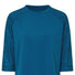 T-Shirt Vaude Neyland 3/4 Femme bleu avec manches à motifs floraux et tissu technique respirant