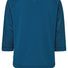 T-Shirt Vaude Neyland 3/4 Femme bleu avec manches imprimées et tissu technique respirant