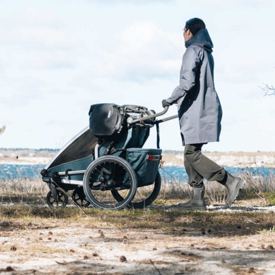 Adaptateurs sacoche Thule Chariot 2 pour remorque vélo robustes et compatibles sacoches