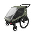 Remorque enfant Thule Courier 2 places avec fonction poussette et cargo pour sorties vélo en toute sécurité