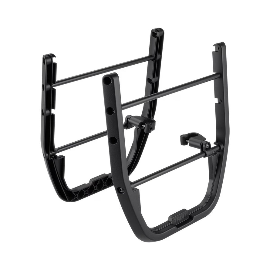 Supports sacoche latérale Thule Tour Rack pour porte bagage vélo, robustes et faciles à installer