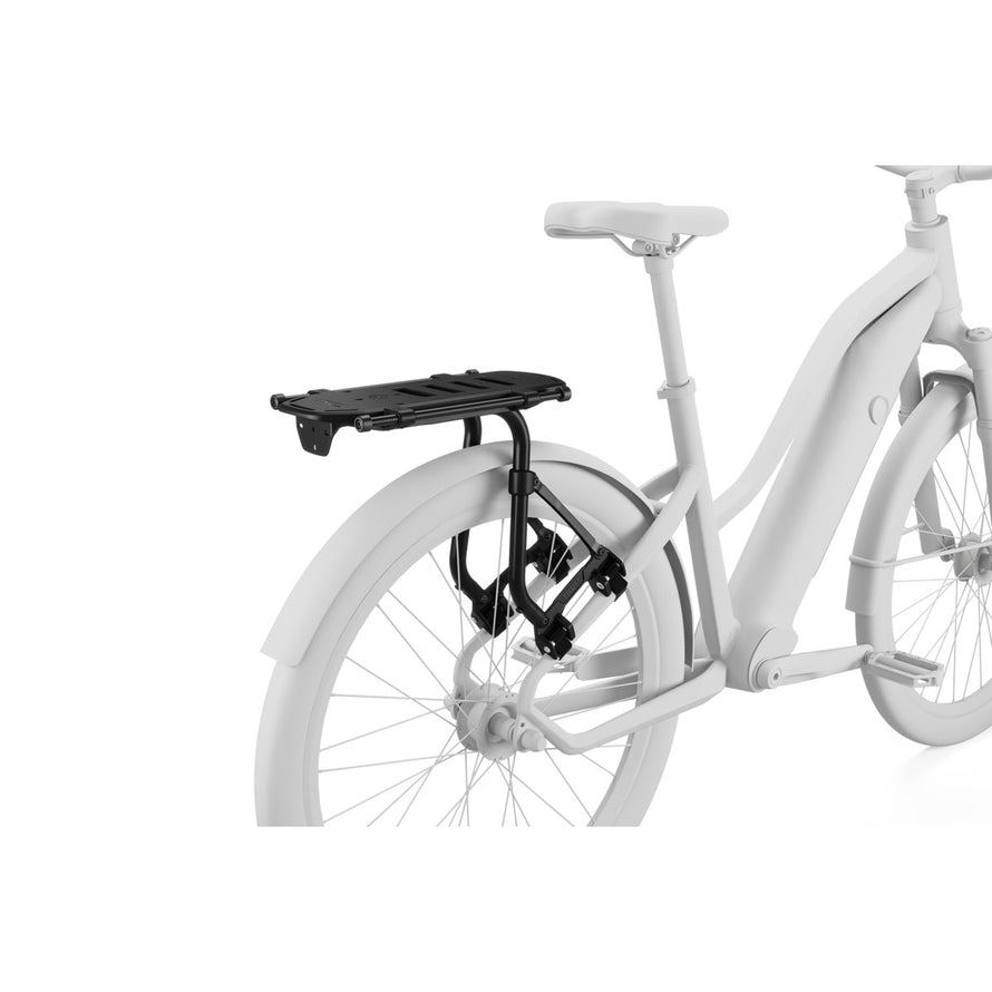 Supports de fixation sacoche latérale Thule Tour Rack pour porte-bagage vélo, robustes et compatibles avec plusieurs modèles