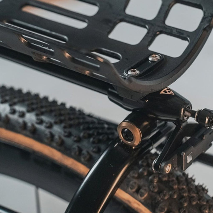 Cage U-Shell Topeak pour porte-bagages Zi:RAK Essential, fixation solide et design compact pour vélo