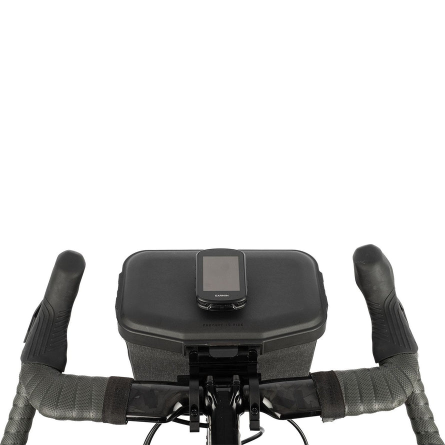 Sacoche rigide Topeak Elementa Dry BarBag avec montage GPS et adaptateur multi-fixation pour guidon vélo