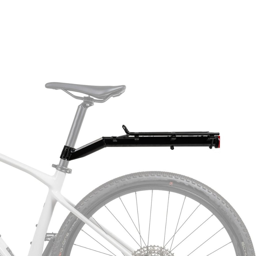 Porte-bagages Topeak MTX Beamrack II Type A noir, idéal pour transporter charges lourdes sur vélo