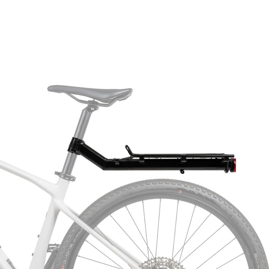 Support porte-bagages Topeak MTX Beamrack II Type-V noir, robuste et facile a installer sur velo