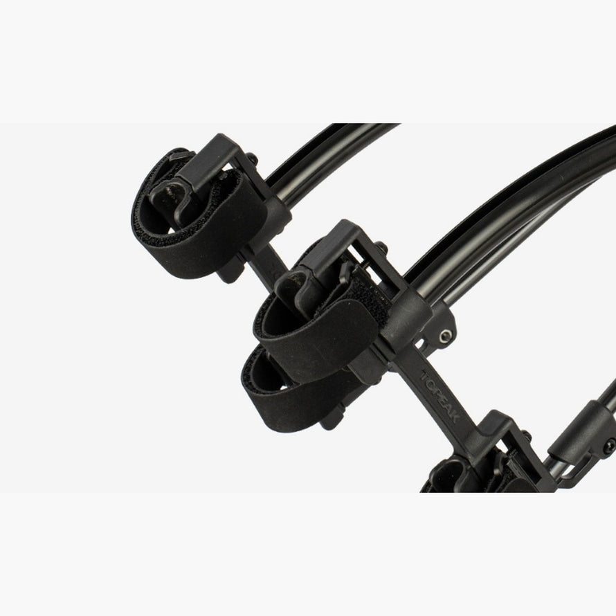 Porte-bagages Topeak TetraRack GR2 noir, pliable et sans oeillet, pour un transport vélo pratique et sécurisé