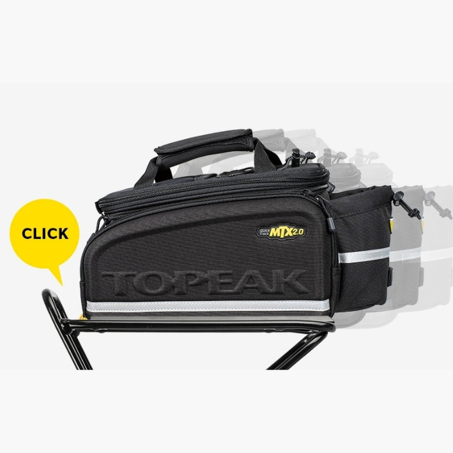 Porte-bagages Topeak TetraRack GR2 sans oeillet, pliable et léger pour vélo, idéal transport et robustesse