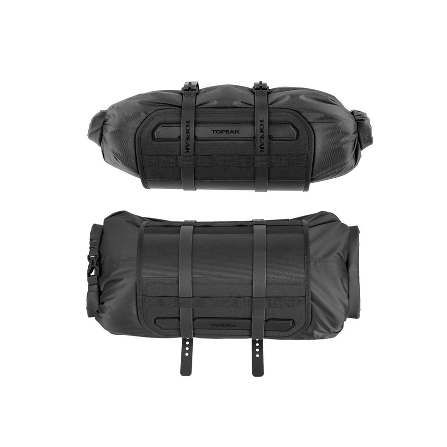Sacoche etanche Topeak RackLoader DryBag noire pour velo avec systeme de fixation robuste