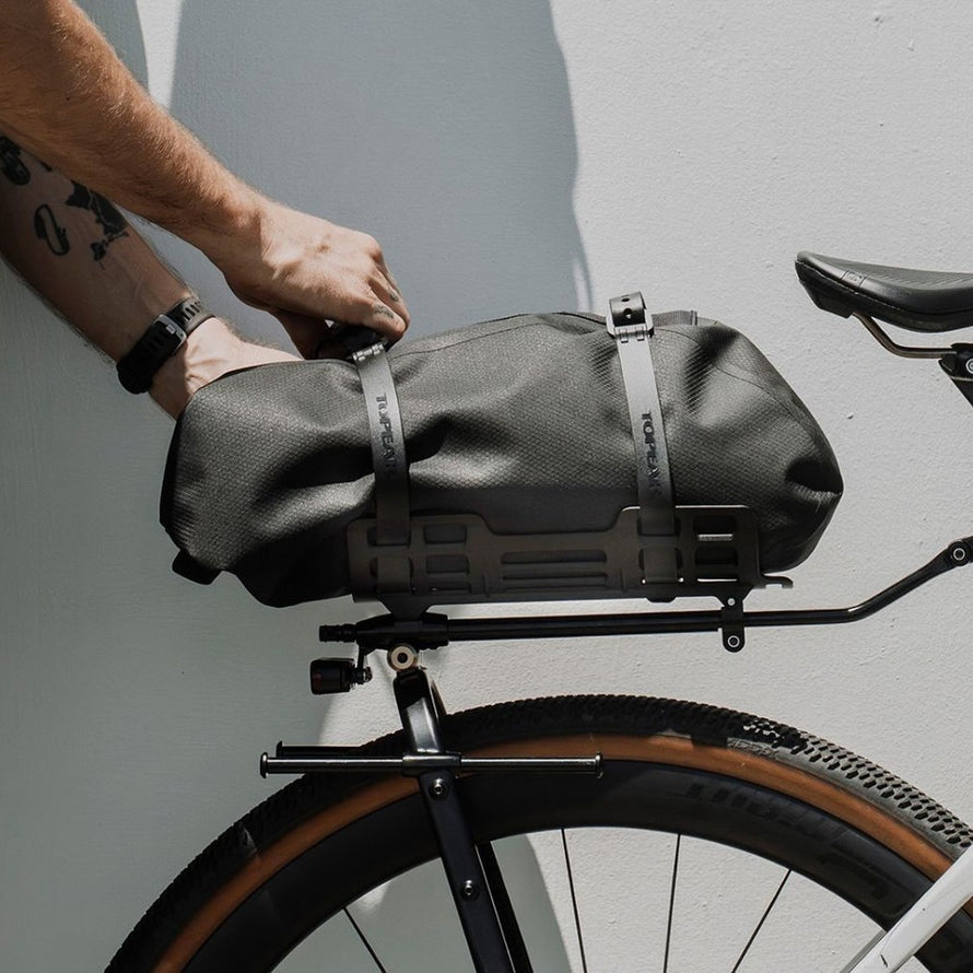 Cage U-Shell Topeak pour porte-bagages Zi:RAK Essential, fixation fiable et design moderne pour vélo