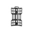 Support U-Shell Topeak pour porte-bagages Zi:RAK Essential, design léger et durable pour vélo