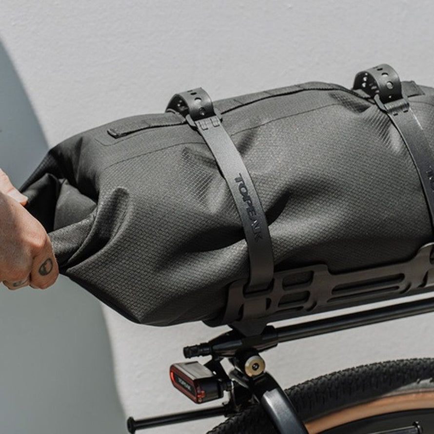Porte-bagages arriere Topeak Zi:RAK Essential, support fiable pour sacoches et bagages sur velo VTT