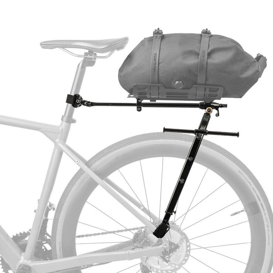 Porte-bagages arriere Topeak Zi:RAK Essential avec fixation rapide Quick Mount pour velo robuste et facile a installer