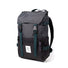 Sac a dos velo Topo Designs Rover Pack Classic 20L noir avec fermeture a clip et detail carreaux