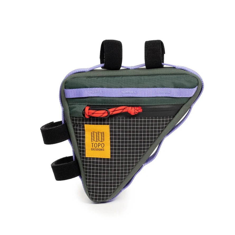 Sacoche cadre vélo Topo Designs Bike Frame Bag 1L, design innovant et robuste pour vos aventures à vélo