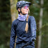 Tour de cou vélo Cairn Malawi Tube coupe-vent lilas, protection anti-UV et confort pour cyclistes