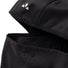Détail de la cagoule Vaude montrant le softshell respirant et la polaire chaude.