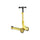 Trottinette Puky PUSH 3 roues pliable jaune avec LED, adaptée aux enfants dès 2 ans pour sécurité et amusement