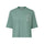 T-shirt Femme Vaude Redmont Heavyweight vert avec motif graphique moderne, confortable et idéal pour cyclisme