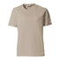 T-shirt femme Vaude Mineo Striped beige en coton léger, confortable et respirant pour cyclisme et loisirs outdoor