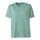 T-shirt femme Vaude Mineo Striped vert rayé, léger et doux, idéal pour cyclisme et activités en plein air