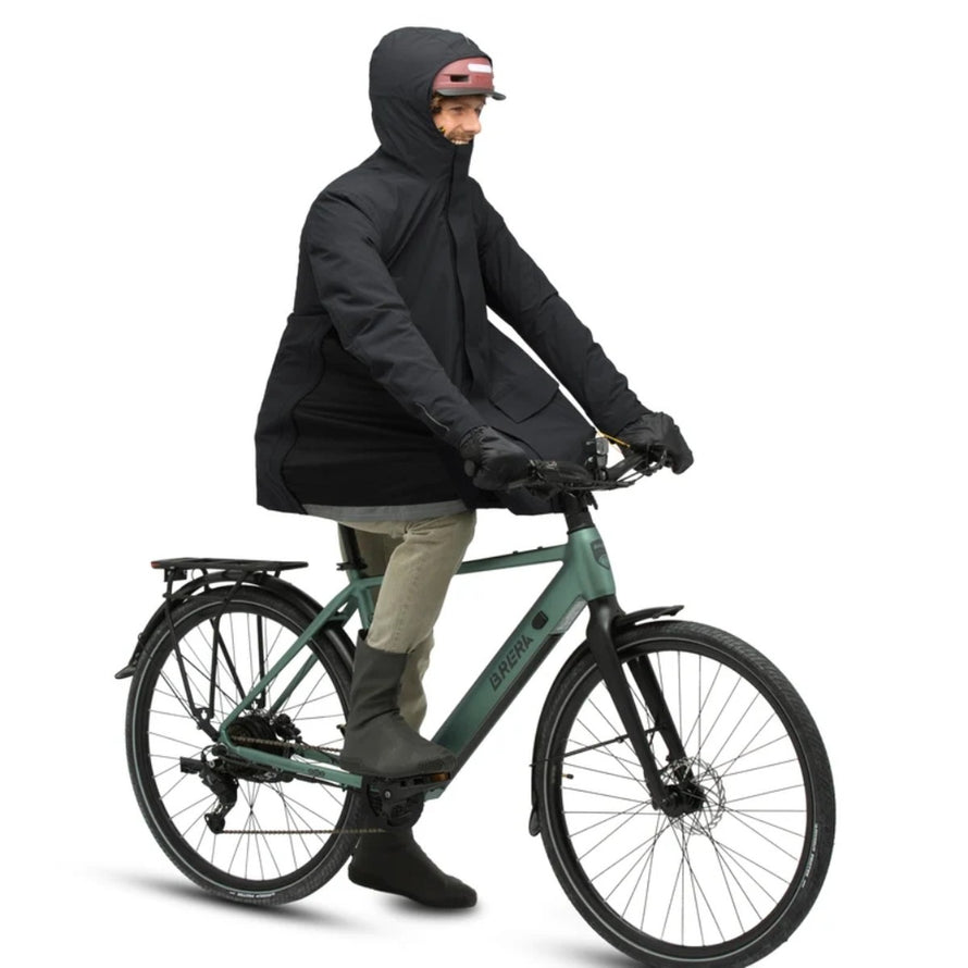Veste parka 3 en 1 Magic Parka de Tucano Urbano, imperméable et isolante pour cyclistes urbains