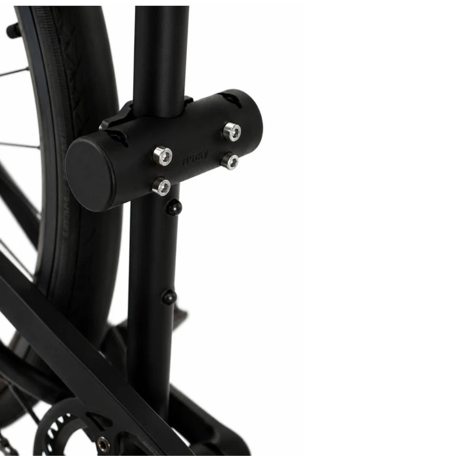 Fixation robuste du siege velo avant Tximy pour enfants de 5 a 10 ans sur cadre de velo adulte