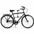 Siège vélo avant Tximy pour enfants 5-10 ans avec fixation cadre sécurisée et repose-pieds ajustables
