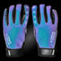 Gants vélo hiver imperméables Urban Circus Rainbow avec grip anti-glisse et isolation thermique pour cyclistes urbains