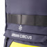 Sac à dos convertible Escaper Urban Circus bleu et jaune, idéal pour cyclistes urbains à la recherche de praticité