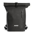 Sacoche vélo convertible en sac à dos Knox 22L Urban Proof noire avec fermeture éclair étanche avant