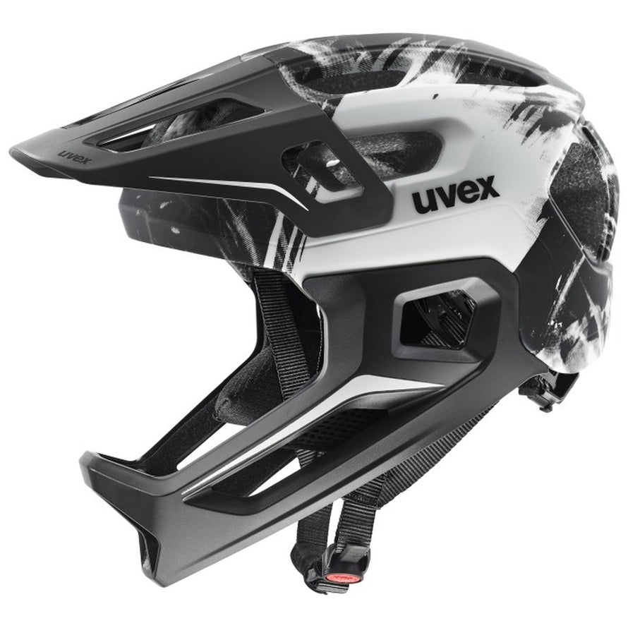 kinder mtb fullface helm Uvex React JR Fullface – Integral-Mountainbikehelm für Kinder