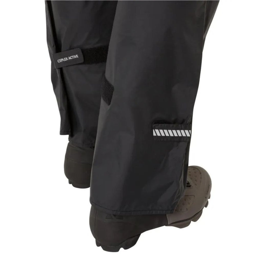 Pantalon de pluie Vaude avec éléments réfléchissants pour cyclistes