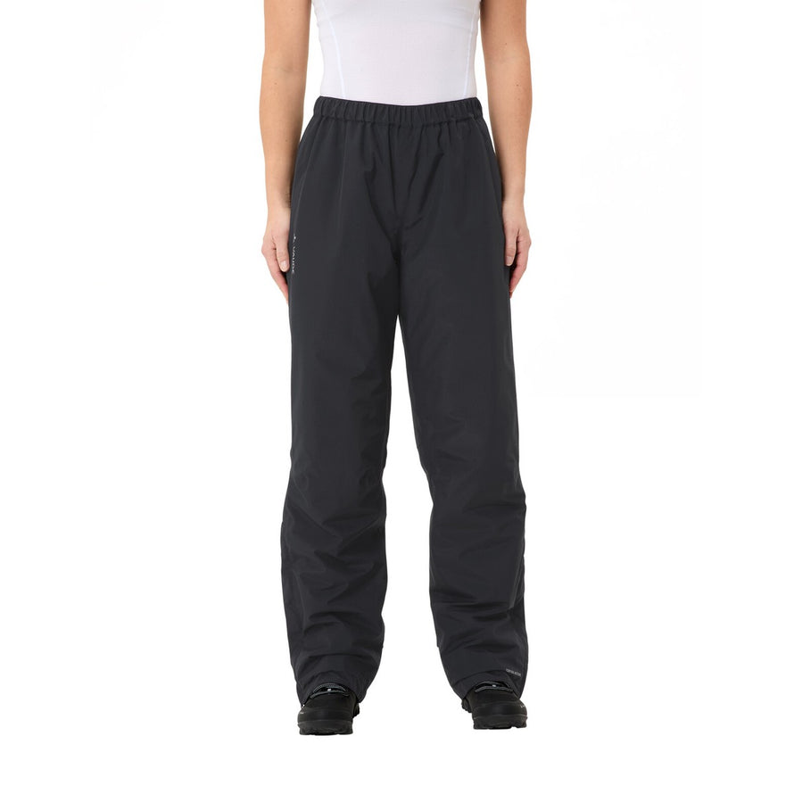 Pantalon Vaude Escape femme chaud et imperméable, parfait pour rouler à vélo sous la pluie avec confort