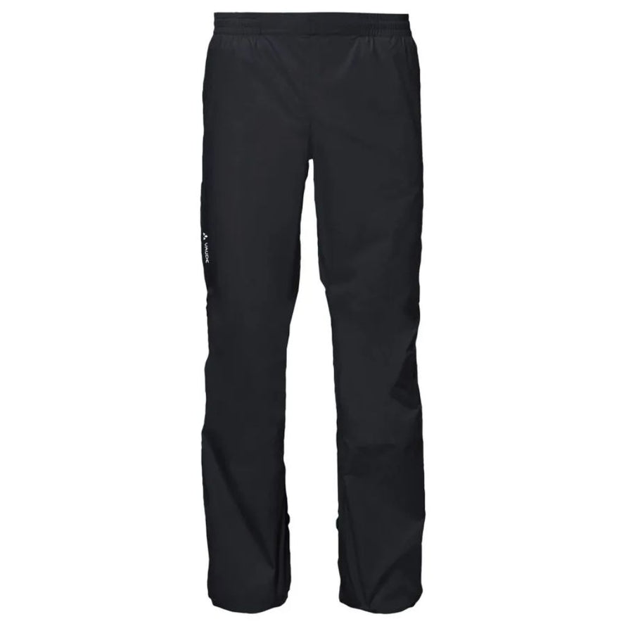 Pantalon de pluie noir imperméable et confortable pour cyclistes