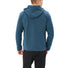 Polaire a capuche Vaude Idris Fleece homme en bleu, confortable et chaude pour velo et activites outdoor