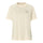 T-shirt Femme Vaude Cyclist Casual beige avec petit motif vélo et montagne, style épuré et écologique