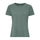 T-shirt Essential en laine pour femme Vaude vert sauge, respirant et confortable pour le cyclisme