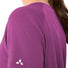 T-shirt Dames Vaude Essential merino fuchsia, zacht en ademend voor fietsen en outdooractiviteiten