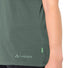 T-shirt Dames Vaude Essential merino donkergroen, natuurlijke wol voor comfortabele en ademende fietskleding