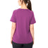 T-shirt dames Vaude Essential merino lichtpaars, comfortabel en ademend voor het fietsen