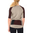 T shirt gravel femme Vaude Kuro II beige avec poches arrières zippées, technique et confortable pour vélo