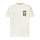 T-shirt Vaude Men Redmont Heavyweight crème avec motif graphique, confortable et stylé pour cyclistes urbains